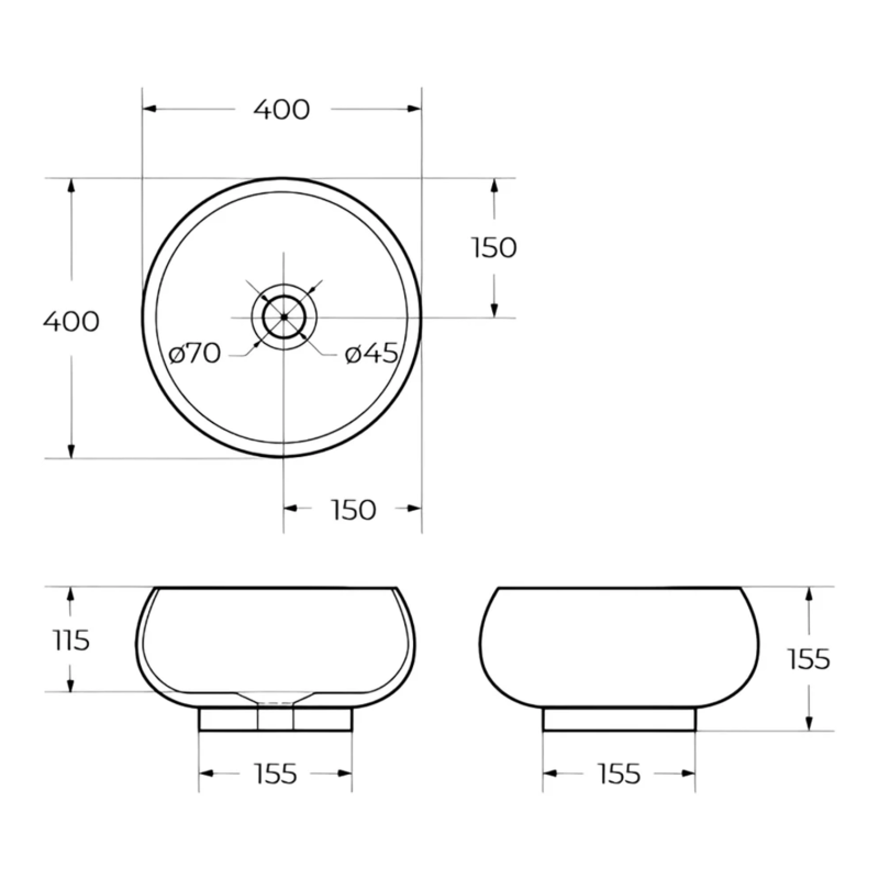 8 Накладная раковина BelBagno BB1065 400мм.png