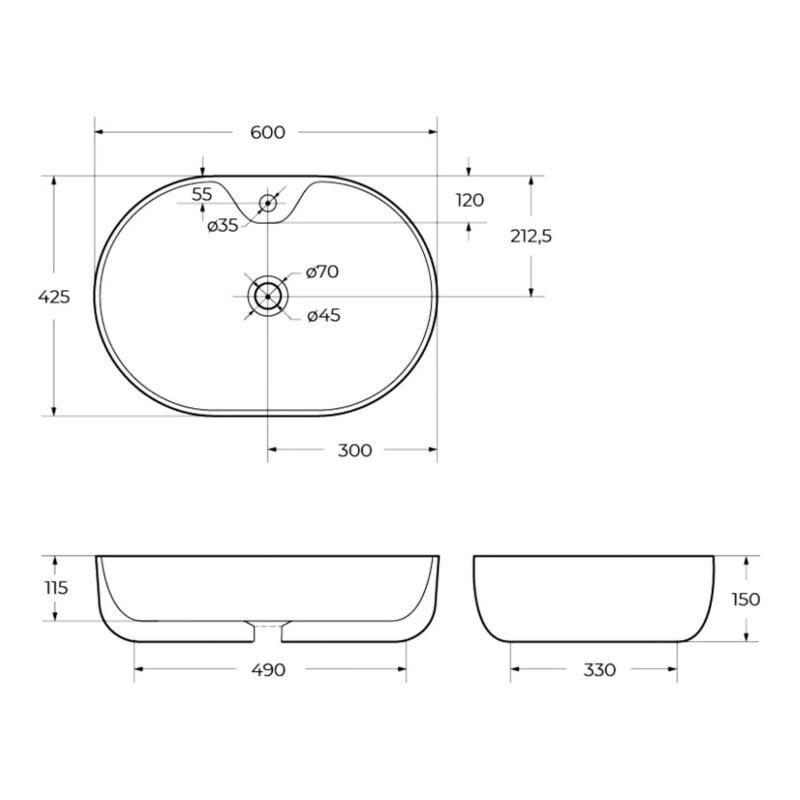 9 Накладная раковина BelBagno BB1151 600мм.jpg