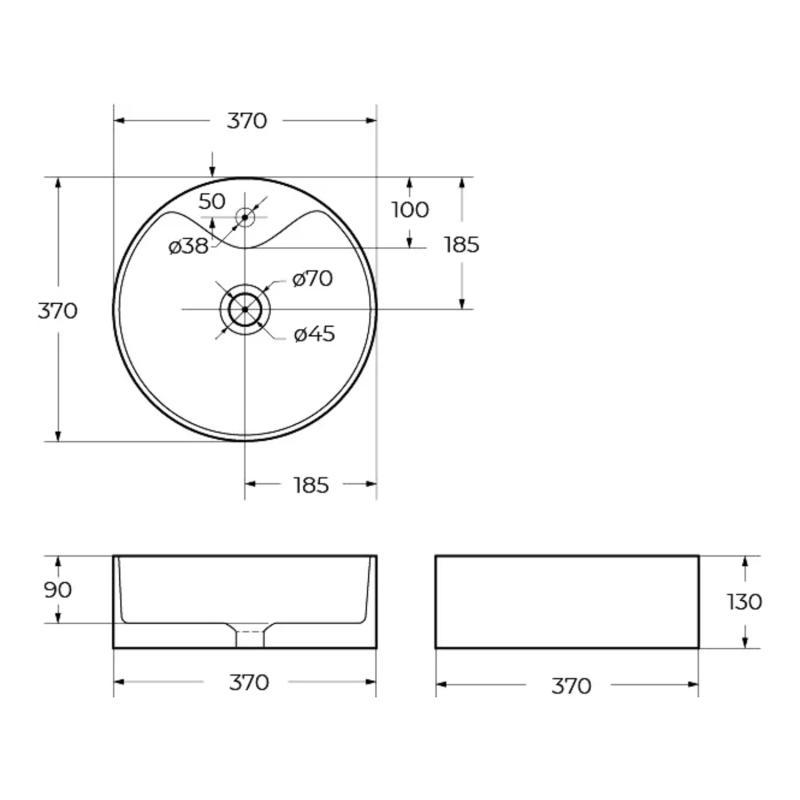 7 Накладная раковина BelBagno BB1400 370мм.png