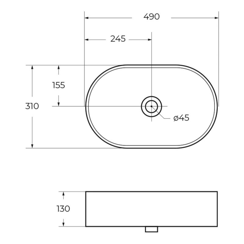 9 Накладная раковина BelBagno BB1497 490мм.jpg