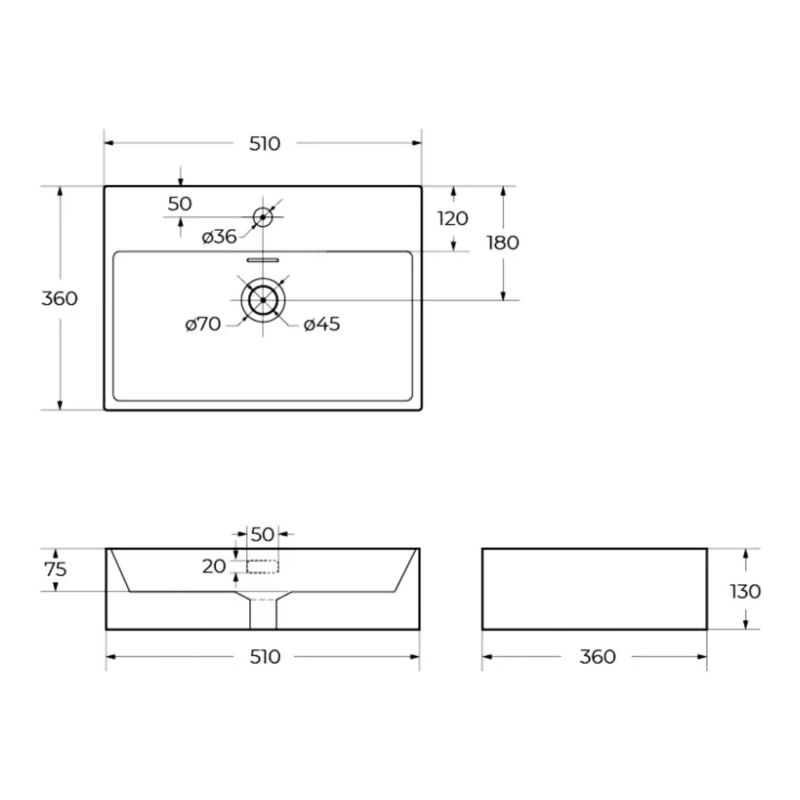 13 Накладная раковина BelBagno BB1340 510мм.jpg